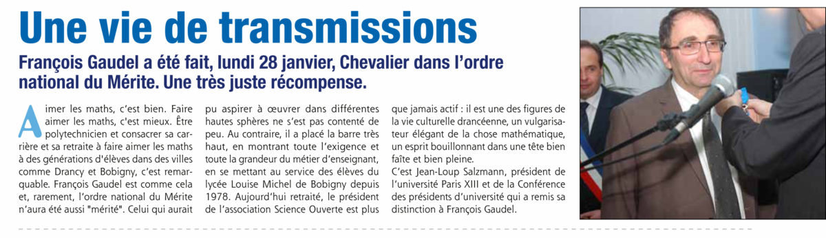 Cérémonie médaille F Gaudel 28012013