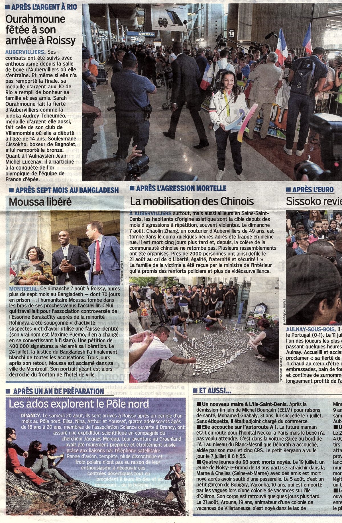 Science ouverte en arctique Le Parisien